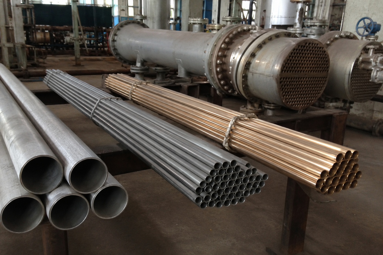 Heat exchanger tube material selection